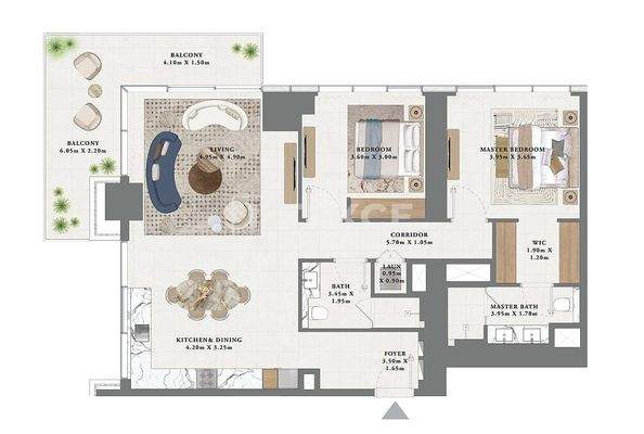 Apartments with Sea and City Views in Dubai Creek Harbour