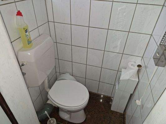 WC auf halber Etage
