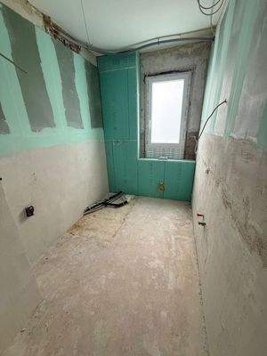 Rohbau-Badezimmer