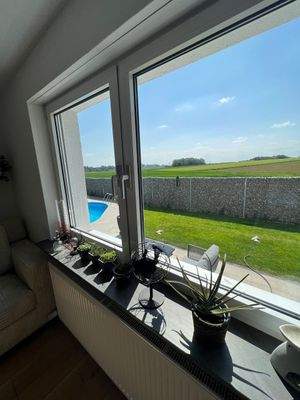 Aussicht aus dem Wohnzimmer