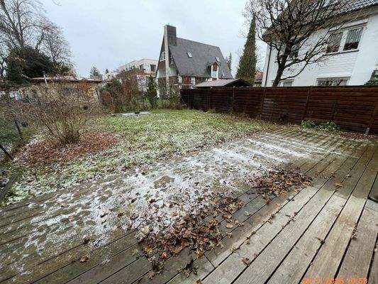 Terrasse Nord und Garten