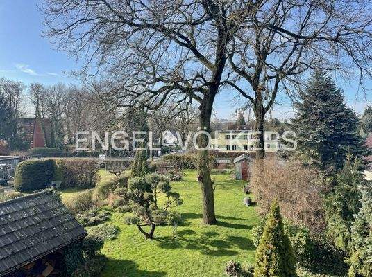 Begrüntes Grundstück