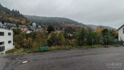 Bad Wildbad Grundstücke, Bad Wildbad Grundstück kaufen