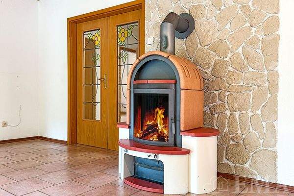 dekorativer Kaminofen