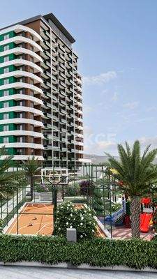 Apartments For Sale in Advantageous Location in Mersin Tece