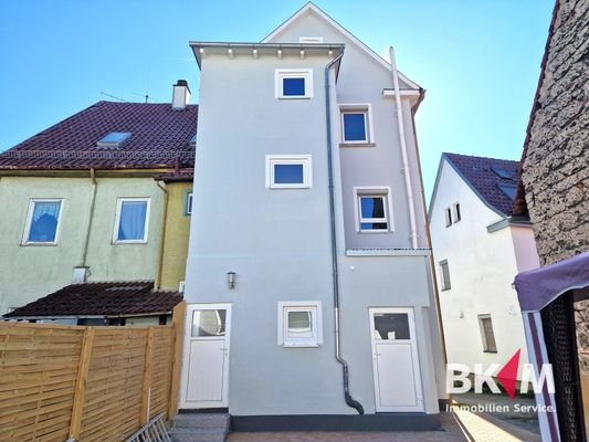 Hausansicht Rückseite/Hinterhof