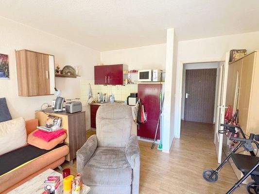 Blick auf die Küche