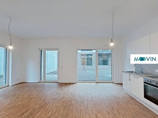 Ansicht I: Wohn- und Essbereich