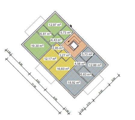 Beispiel Obergeschoss