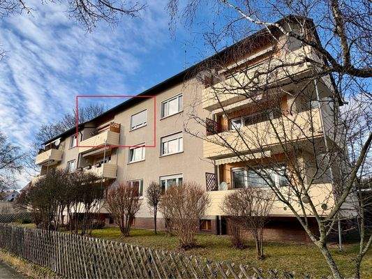 Blick auf die Wohnung