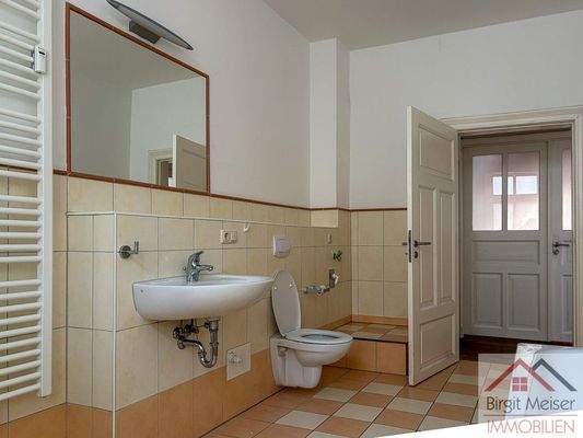 Platz für die Waschmaschine