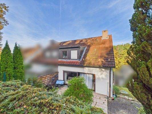 Blick aus dem Garten