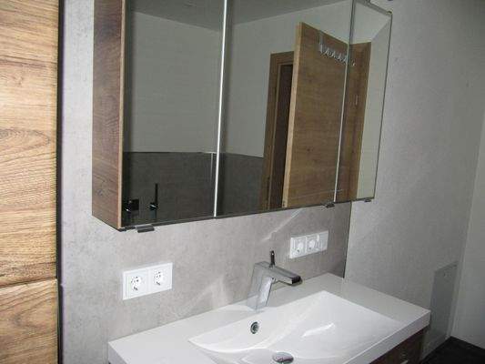 Teil eines Badezimmers