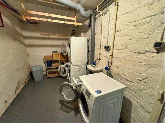 Waschmaschinenraum im Untergeschoss
