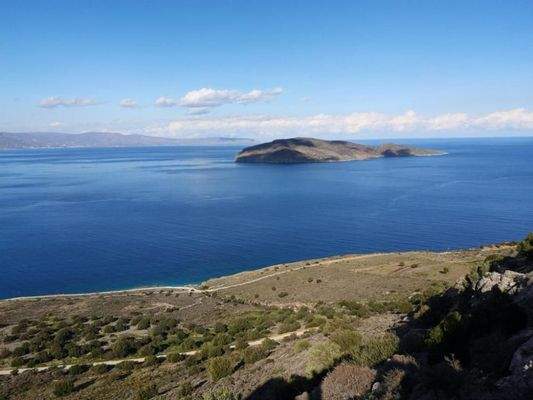 Kreta, Tholos: Baugrundstück für ein Hotelprojekt mit Meerblick zu verkaufen