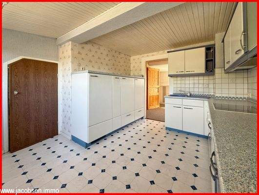 Küche im Dachgeschoss