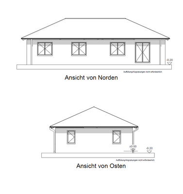 Ansicht Norden und Osten