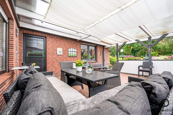 Gemütlicher Außenbereich