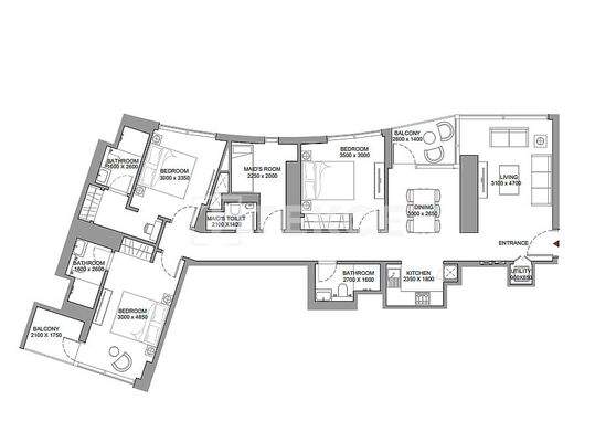 Luxurious Apartments with City View in Dubai Hartland ll