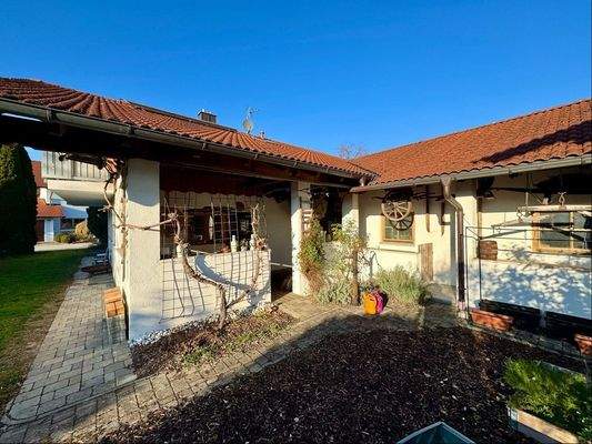 überdachter Freisitz