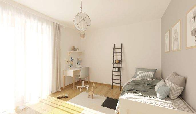 Visualisierung des Kinderzimmers