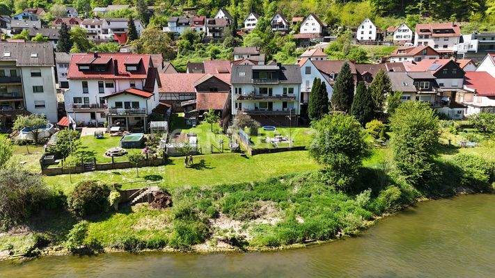 Drohne Neckar