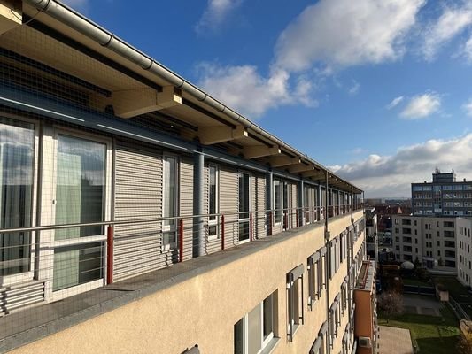 Blick von Dachterrasse