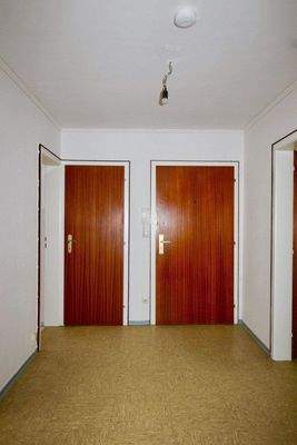 Blick Richtung Haustür