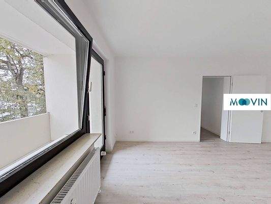 Ansicht II: Wohn- und Esszimmer