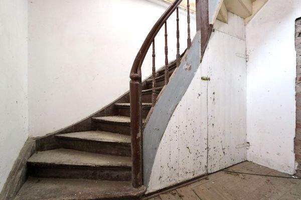 Hinauf ins Obergeschoss