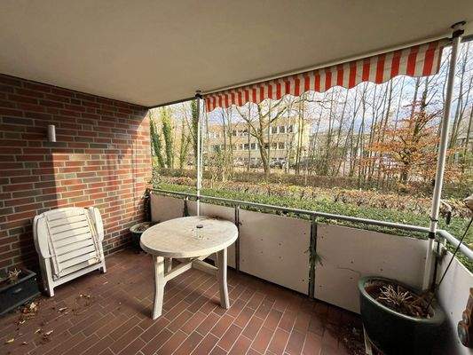 Balkon mit Südost Ausrichtung