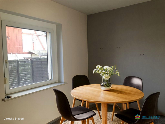 Essbereich - virtually staged