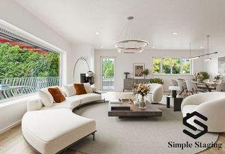 digitales homestaging Wohnzimmer