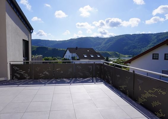 Terrasse mit Moselblick 