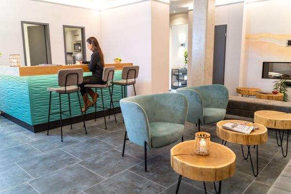 Empfangsbereich SPA-Bereich