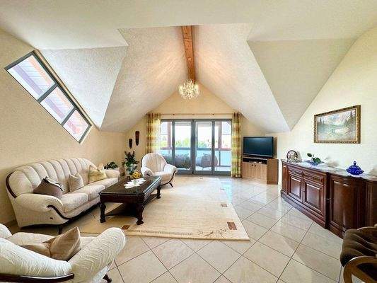 Teil des großen Wohnbereichs