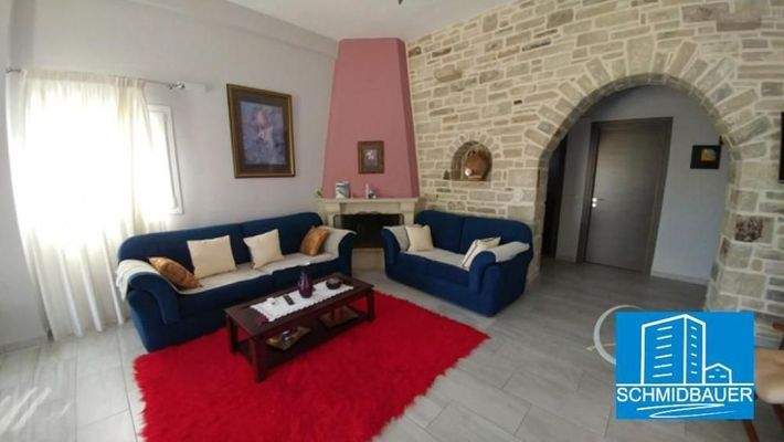 Kreta, Petrokefali: Südkreta Neues Haus mit zwei Schlafzimmern und großem Garten zu verkaufen