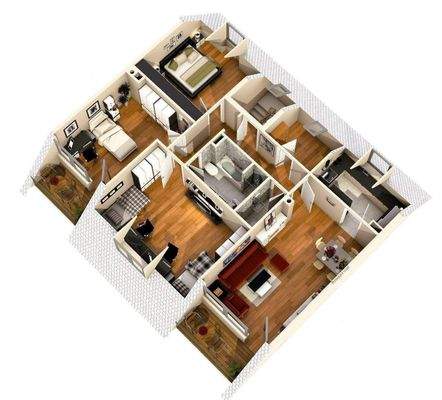 Grundriss ETW Königsbrunn