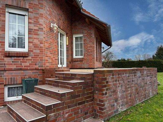 Rückansicht Terrasse