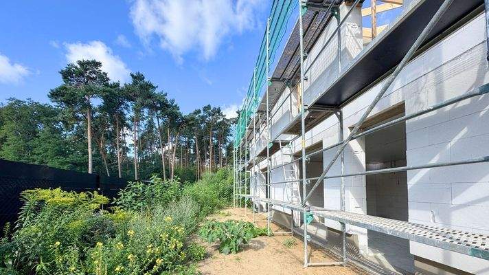 kleiner Garten rückwertig des Hauses