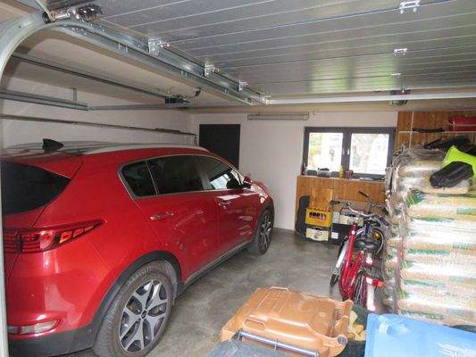 in der Garage 