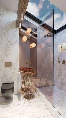 Beispieleinrichtung Badezimmer