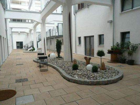 gemütlicher Innenhof