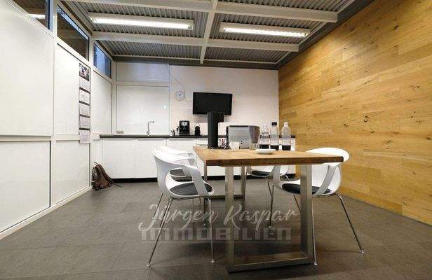 Bürokubus Innenansicht