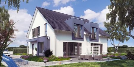 Hausidee_Living_Fertighaus_SOLUTION_242_V3_Gartenansicht