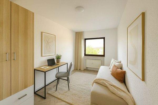 Gästezimmer - Einrichtungsvorschlag - KI generiert