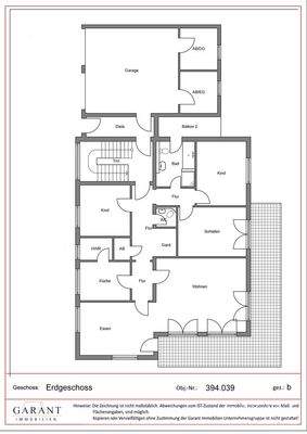 Grundriss Erdgeschoss