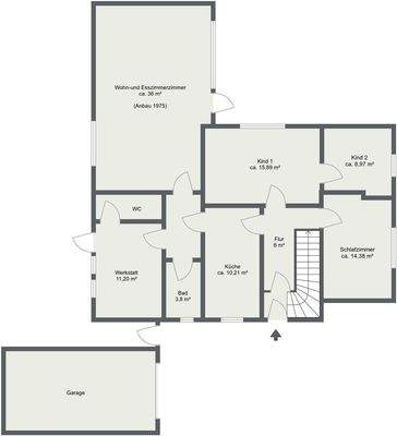 Grundriss Erdgeschoss