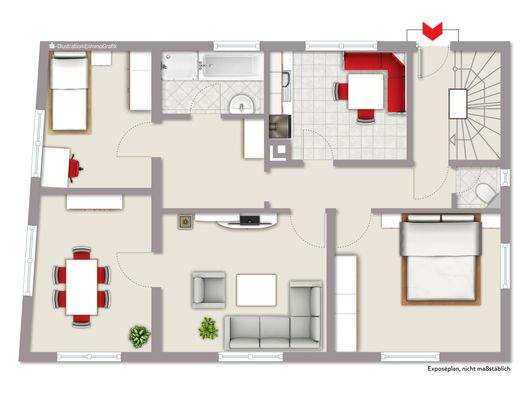 Grundriss Erdgeschoss