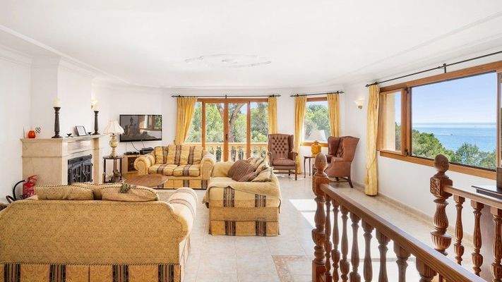 Cala Vinyes Mallorca Villa zum Verkauf Wohnzimmer 93000